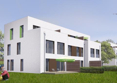 Neubau Reihenhäuser in Dresden Friedrichstadt Dresden Friedrichstadt Gartenhaus 1, (c) Realvadis