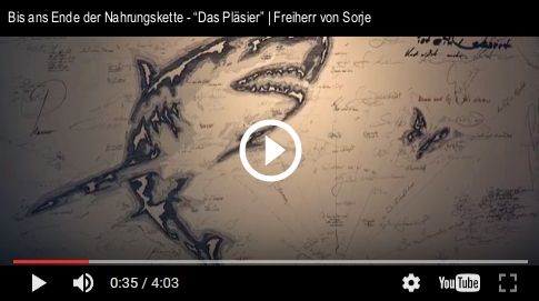 Das Pläsier - Video - Still mit Hai - Bill d'Amacha